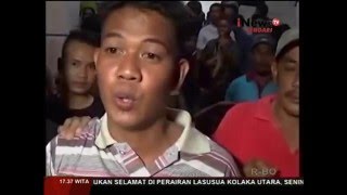 DUA PENUMPANG SELAMAT MV. MARINA BARU 02, TIBA POSKO DVI PELABUHAN KOLAKA
