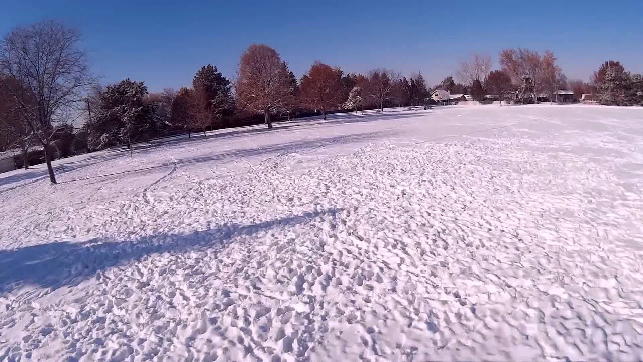HK FPV 250 in the snow.