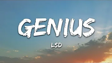 [1 Hour] LSD - Genius (Lyrics) ft. Sia, Diplo, Labrinth