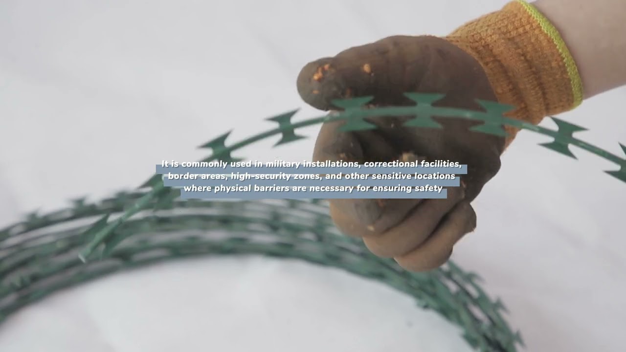 PVC COATED RAZOR WIRE | CHINA SUPPLIER