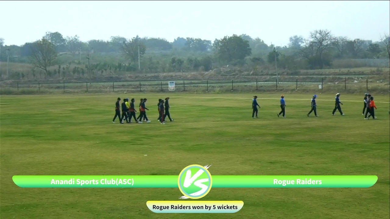 RO KO CORPORATE CRICKET LEAGUE SEASON 1 -- ANANDI SPORTS CLUB VS ROGUE RAIDERS