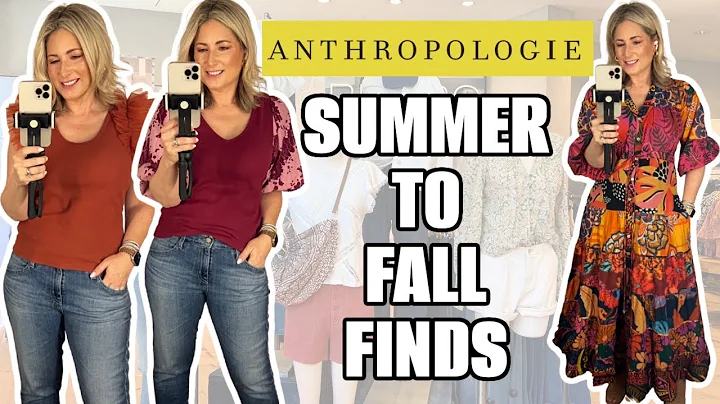 Anthropologie Haul-End of Summer/Fall Fashion for Women over 45