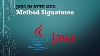 CST105N-MethodSignatures