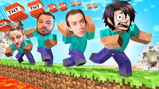 картинка: ЗРИТЕЛИ РЕШАЮТ, ЧТО С НАМИ СТАНЕТ! Интерактивный Minecraft!