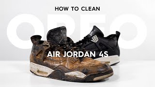 Vick Almighty Restores Wrecked Jordan 4 Oreo With Reshoevn8r