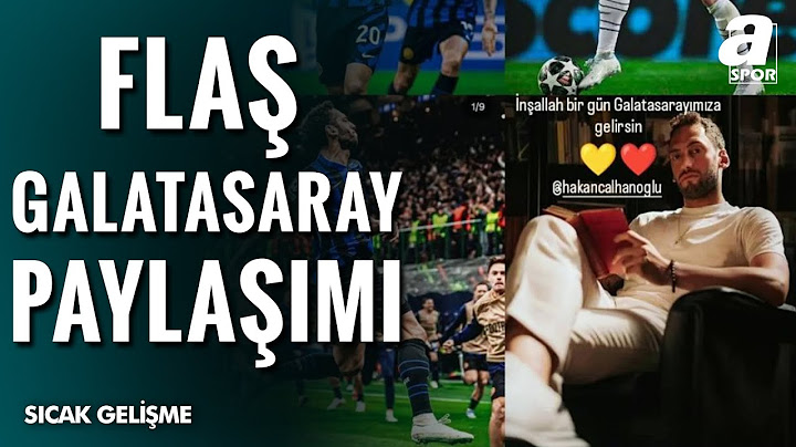 Hakan Çalhanoğlu'nun Babası Hüseyin Çalhanoğlu'ndan Galatasaray Paylaşımı / A Spor