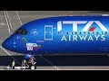 ITA Airways Airbus A350-900 EI-IFF | Tokyo Haneda | HND/RJTT | Pushback | MONZA 100