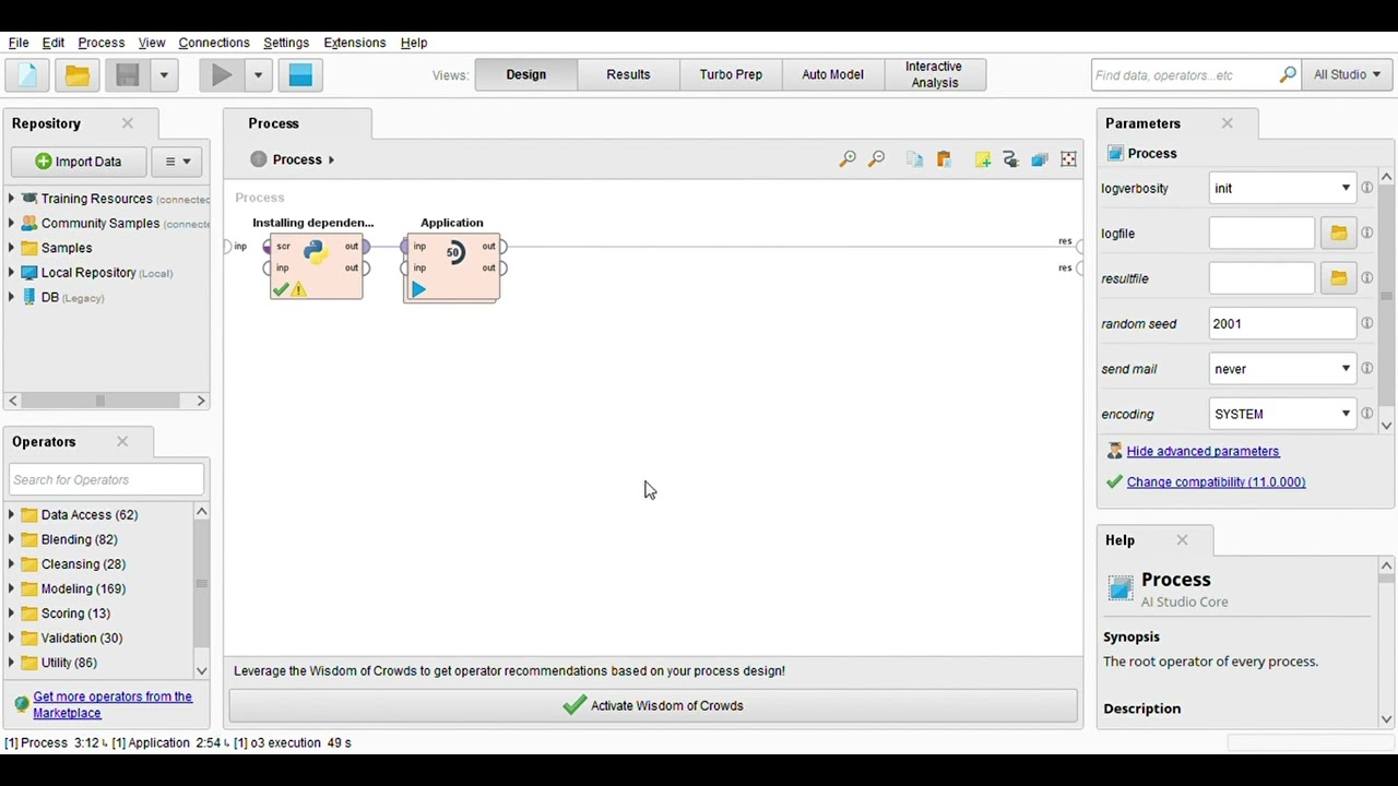 From Prompt Creation to AI Insights RapidMiner Workflow