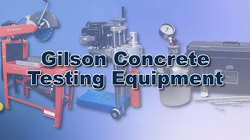 Gilson Concrete Testing Equipment