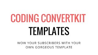 Celebrity Coding ConvertKit Templates: Webinar Recording Wealth