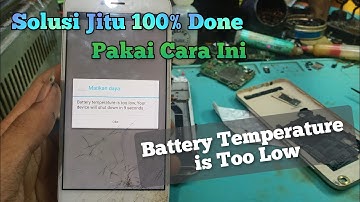 Redmi 5a || Temperature is Too Low || Solution 100% Done..