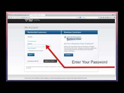 How to Pay Time Warner Cable Bills Online through - TWC.com/Myservices