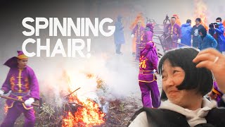 Putien's CRAZY NEW YEAR celebration! Fire, spinning chair, deities, and many more parades! EP12, S2