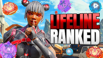 High Level Lifeline Ranked Gameplay - Apex Legends (No Commentary)