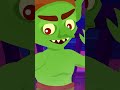 Green Color Monster Says BOOOO!! #kids #shorts #teeheetown