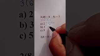 Step-by-Step Arithmetic Operations with Brackets (Easy Method) #maths #mathematica #mathstricks