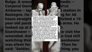 What General Eisenhower Did When a Soldier Asked Him If God Was Still Watching