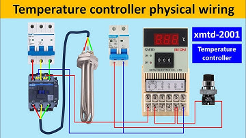 XMTD-2001 Temperature Controller Wiring Connection Diagram/Temperature controller wiring