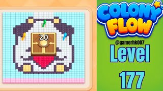 Colony Flow Level 177 Walkthrough Solution 
