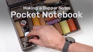 How to Make a Sewn, Fabric-Cover Pocket Notebook