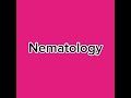 How to pronounce  Nematology🧫🧪 #pronunciation #english #englishspeaking #nematology #spelling #ielts