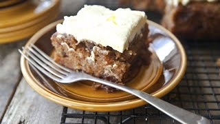 All this easy carrot cake recipe needs is a big bowl so that you can
mix in the ingredients. first dry ones and then add wet are...
