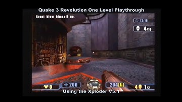 Quake 3 Revolution Playthrough using the Xploder V5.1 for Ps2 :D #Playstation #Sony #Ps2 #CheatCodes
