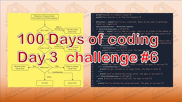 #100DaysOfCoding - Day 03 - Challenge 06 / Treasure Island Adventure in Python