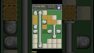 Pushing Machine (Genius) Level Puzzle 505 - Perfect Solution
