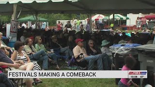 Festivals making a comeback in Greensboro