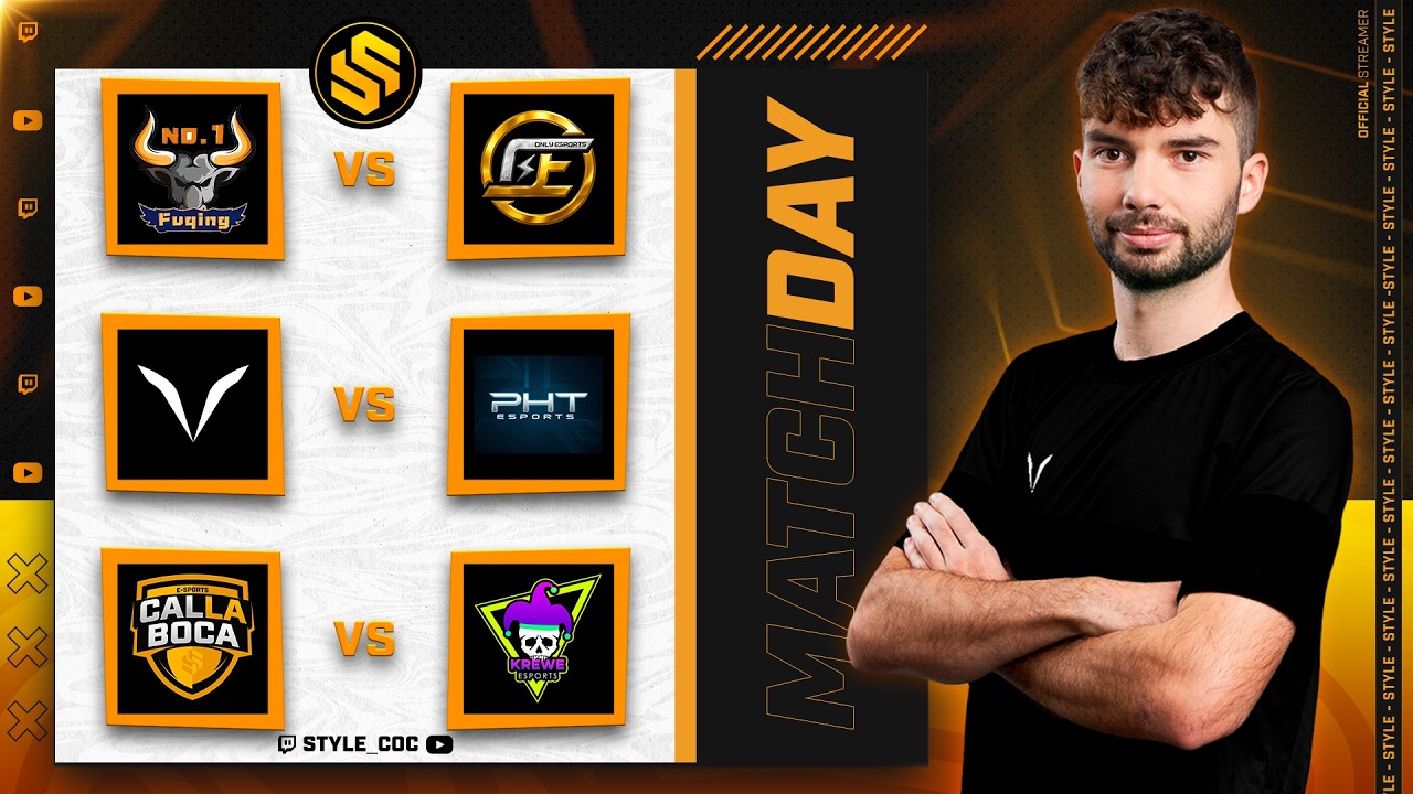 🔴 LIVE - GUERRAS TOP: FUCHING NO.1 🆚 ONLY ESPORTS - VATIC 🆚 PHT ESPORTS - CLB ESPORTS 🆚 KREWE