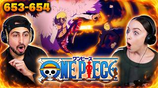 SANJI TAKES ON DOFLAMINGO! *ONE PIECE* Episodes 653 & 654 REACTIONS!