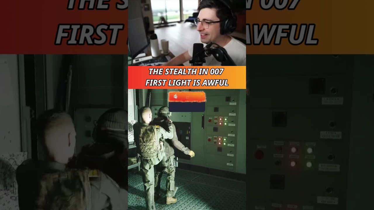 THE STEALTH IN 007 FIRST LIGHT IS AWFUL #shroud #twitch #twitchclips