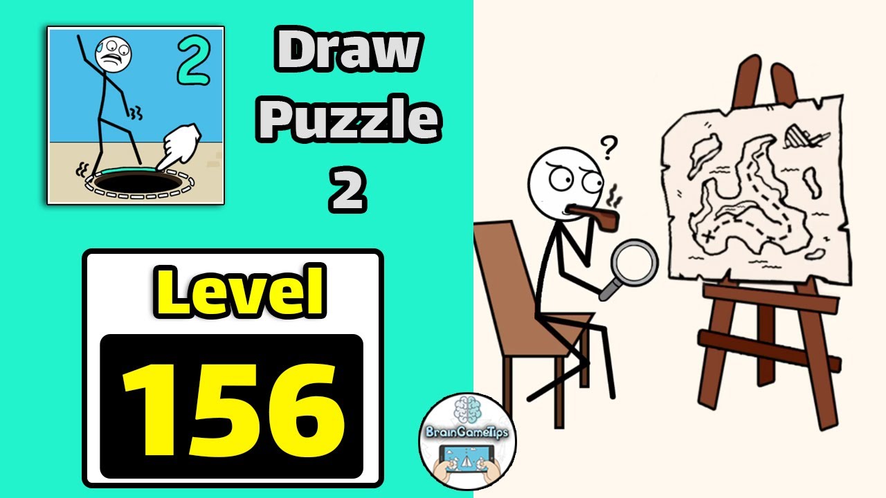 Draw Puzzle 2 level 156 Walkthrough