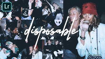 Disposable V2 Camera Effect - Lightroom Mobile Presets Free DNG