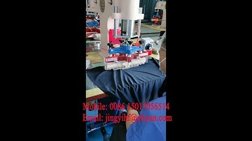 TPU Logo Label High Frequency Welding Embossing Machine For T shirt Garment clothes