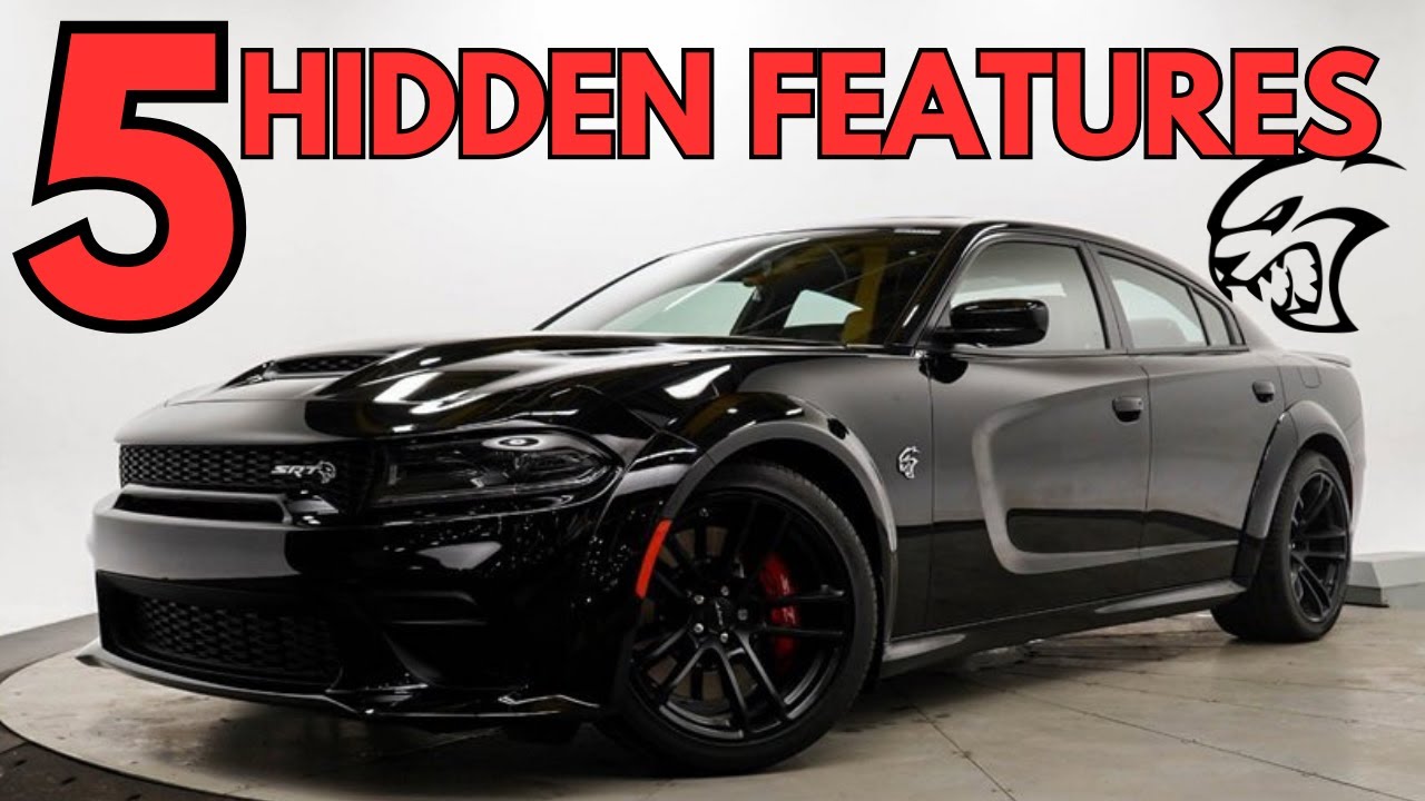 Dodge Charger Hellcat: 5 Surprising Hidden Features - YouTube