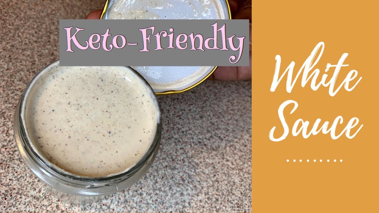 How to make White Sauce Easy Ketofriendly Recipe CUISINES AND