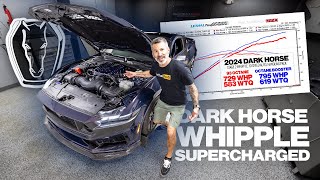 2024 Dark Horse Mustang gets a Whipple Supercharger | Lethal Performance