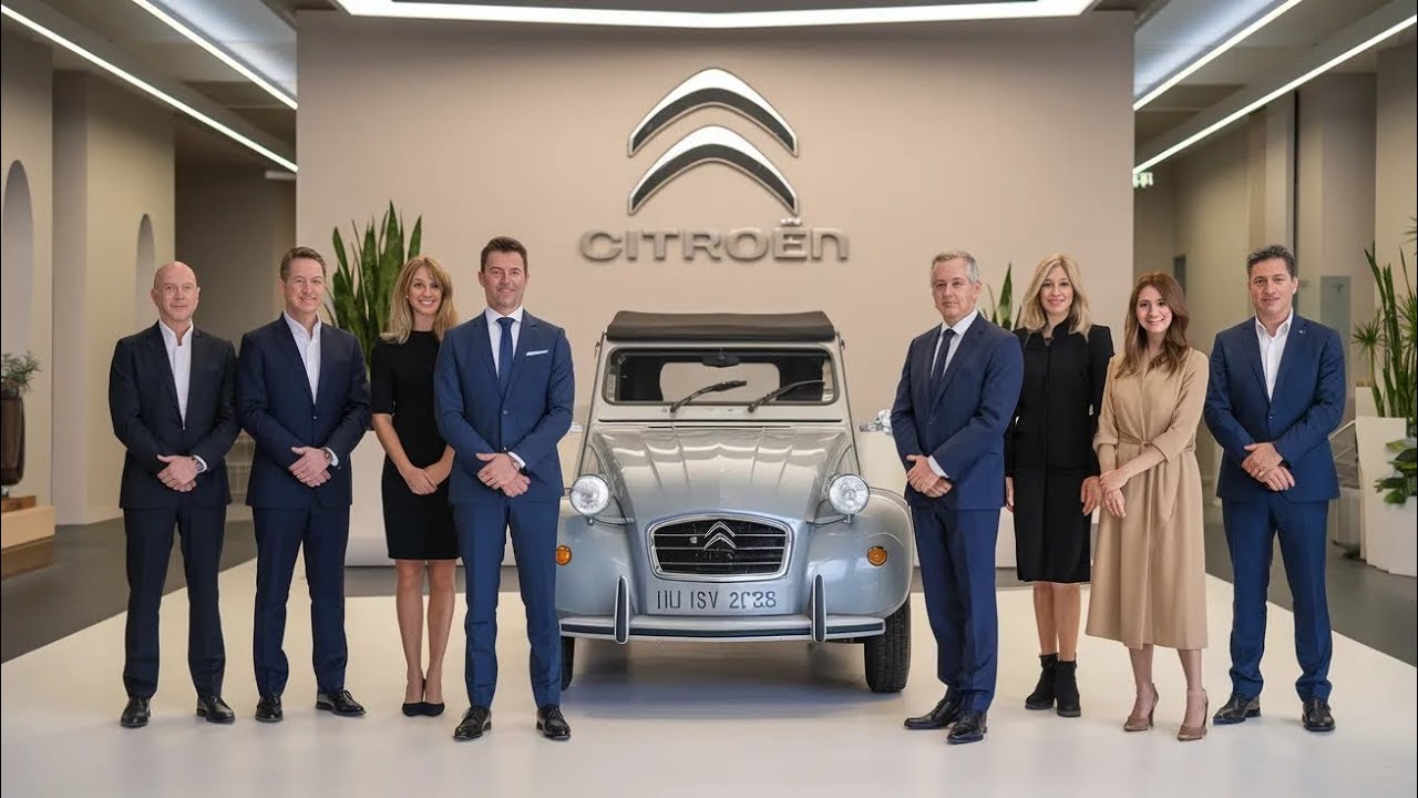 «Citroën 2CV 2025 — Возвращение легенды! Современный ретро-электромобиль с непреходящим французск...