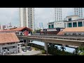 Trainspotting above Bukit Batok Bus Interchange #1 (North South Line, Singapore)