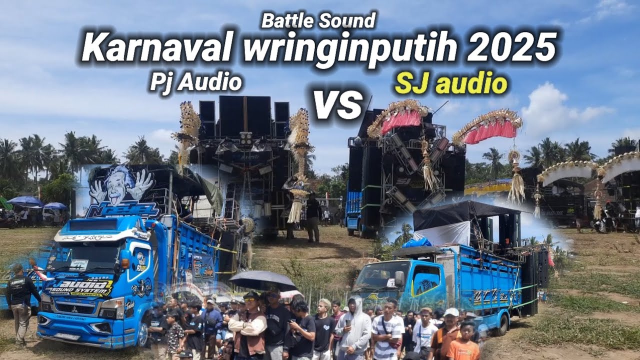 Battle Sound  PJ audio vs SJ Audio , Karnaval Wringinputih 2025