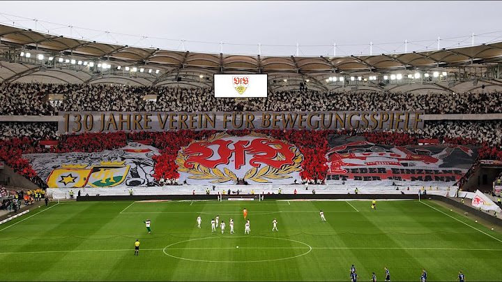 VfB Stuttgart - TSG Hoffenheim - Choreo 130 Jahre - 23/24 Ultras Stuttgart Cannstatter Kurve TV