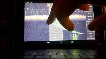 SDR 01 Android running SDR Touch