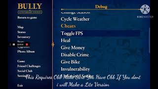 Bully (Apk+Obb) WIth Cheat Menu screenshot 5