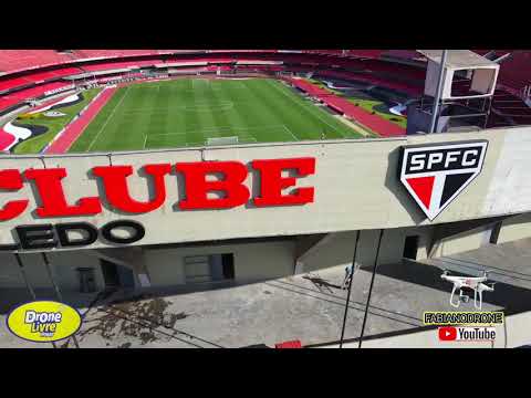 #Estadio Cícero Pompeu de Toledo...visto de cima