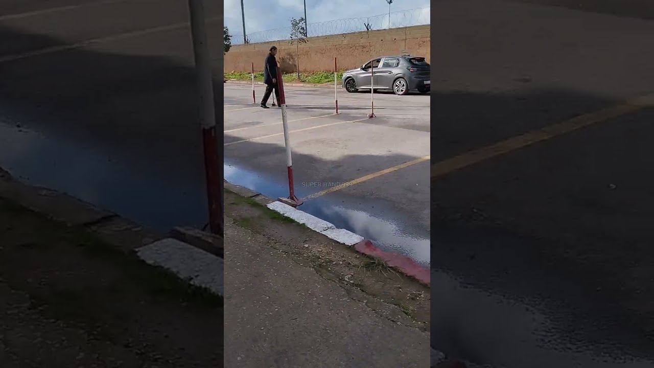 حلبة البرنوصي 💢 الإمتحان التطبيقي 🚗لي نيل رخصة السياقة 