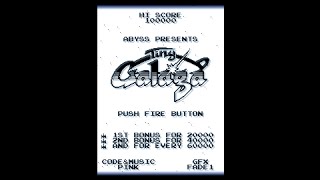 Tiny Galaga (2020) from Pink/Abyss on the Amiga. Nice Galaga clone