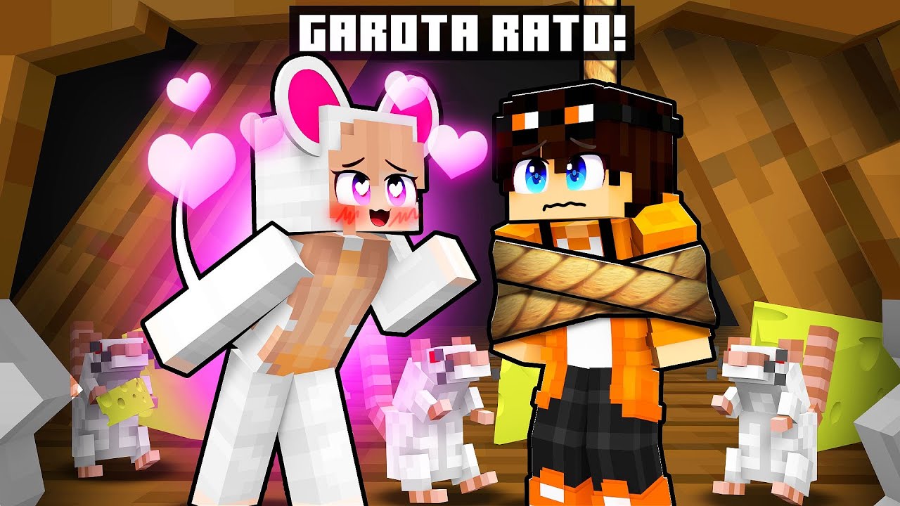GAROTA RATA se APAIXONOU por MIM no Minecraft!