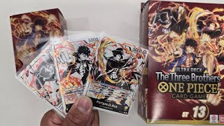 The Three Brothers Ultra deck St 13  - One Piece card game leaders